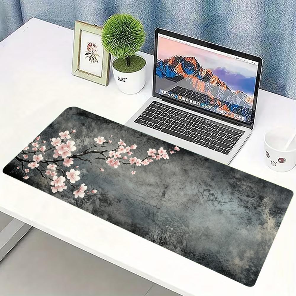 Desk Setup Pc And Laptop - Alas Meja Besar Anti Selip dengan