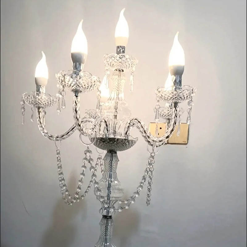 Desk Setup Lamp - Lampu Lilin Mewah Modern Hiasan Tengah
