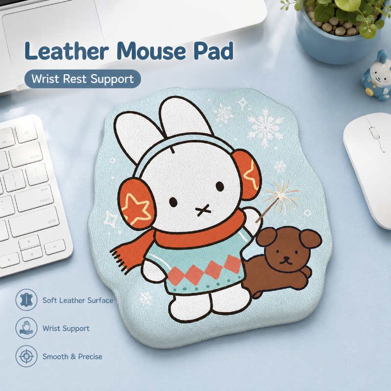 Alas Mouse Kulit Anime Miffy d - Desk Setup With Tv ulasan dan harga