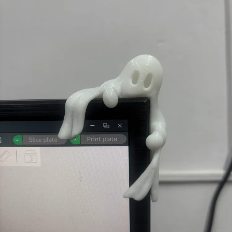 Hiasan Hantu Kecil yang Menari - Setup Desk Monitor ulasan dan harga