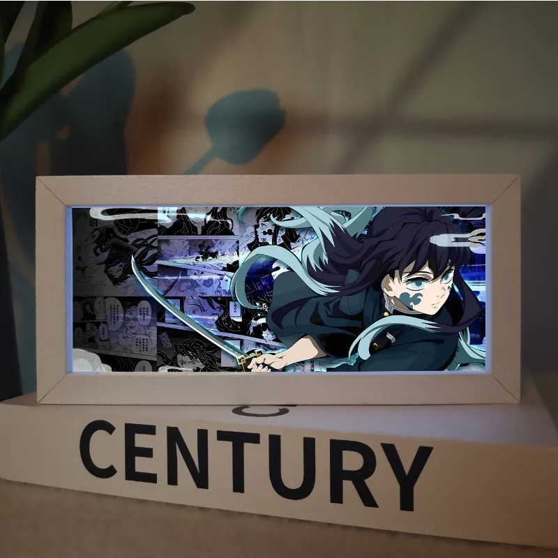 Lampu Malam LED Demon Slayers  - Desk Setup Lamp ulasan dan harga