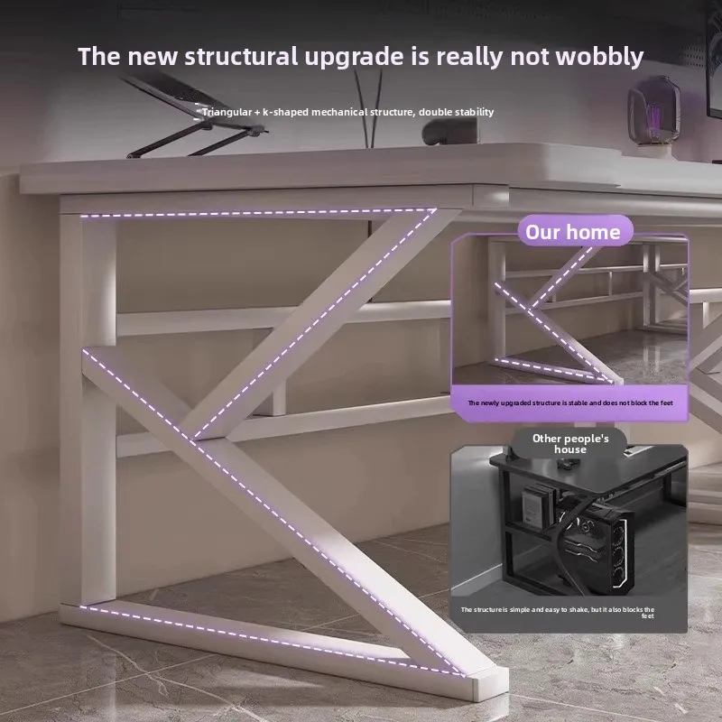 Meja Komputer untuk Dua Orang, - Desk Setup L Shaped ulasan dan harga